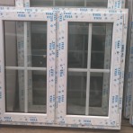 PVC fönster – 2glas – 1190×1080